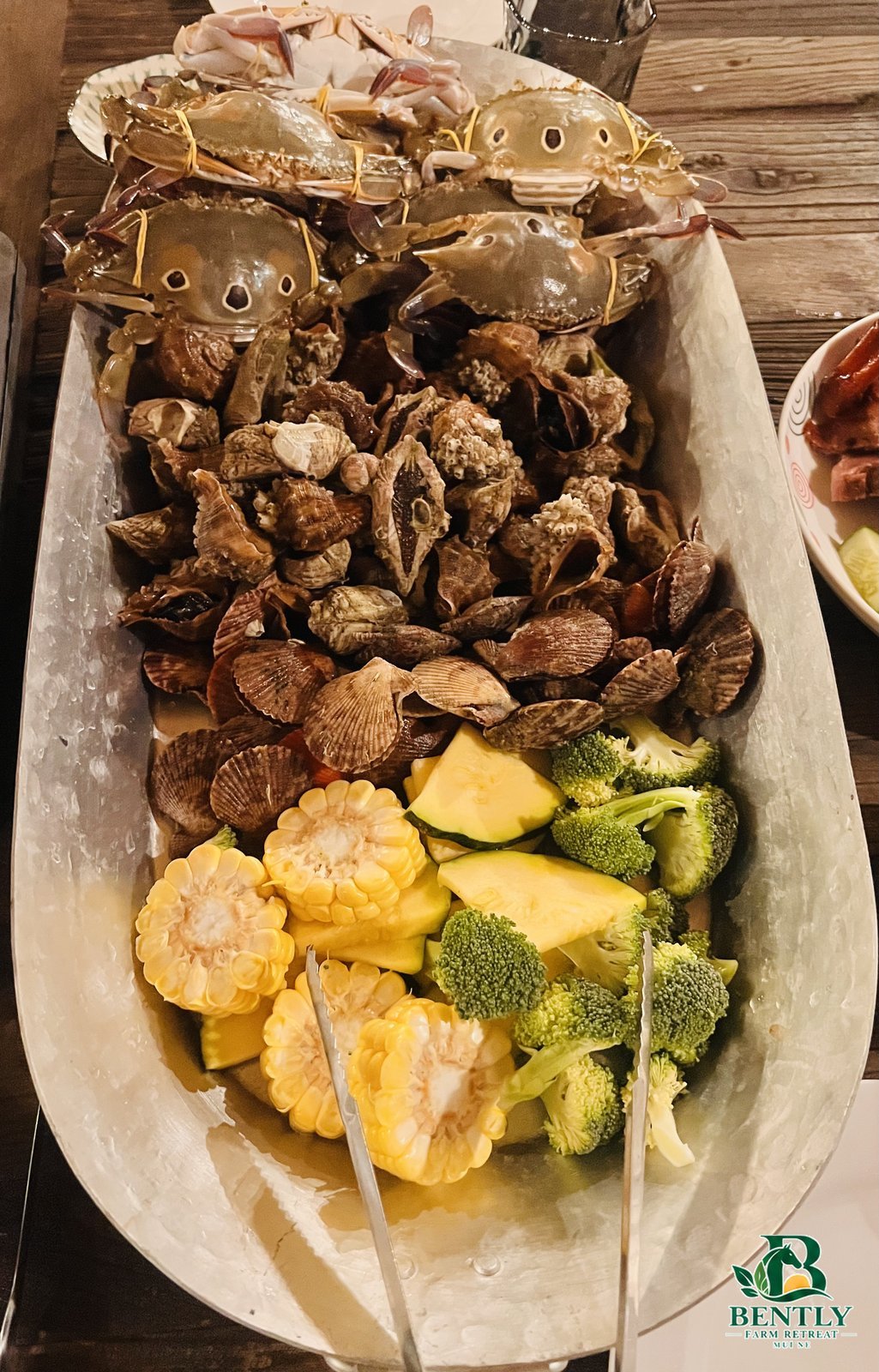 Hải sản tại Bently Farm